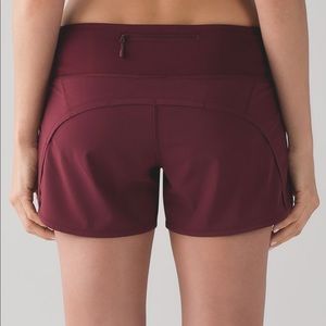 Lululemon Run Times Short *4-way Stretch 4"